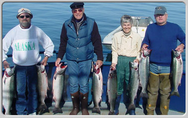 Kodiak Fishing for Halibut and Salmon